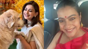 Old Is Gold: Kajol and Sonali Bendre rock sensuous saree swag on Ganesh Chaturthi, fans feel the heat