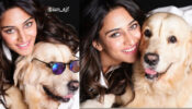 Pawsome shoot: Erica Fernandes poses with super cool ‘pet dog’, makes him wear rockstar sunglasses