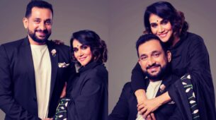 Prasad Oak With Wifey Manjiri Oak, Looked Stunning In Twinning Attires: Check Out