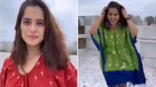 Priya Bapat Enjoys The Lovely Weather Giving Major Kaftan Outfit Goals