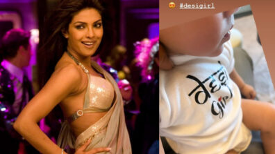 Priyanka Chopra makes baby daughter wear ‘desi girl’ tshirt, netizens get ‘mommy goals’