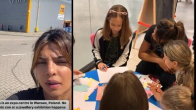 Priyanka Chopra Meets Young Ukrainian Refugees In Poland And Spends Time With Them In Creating Art