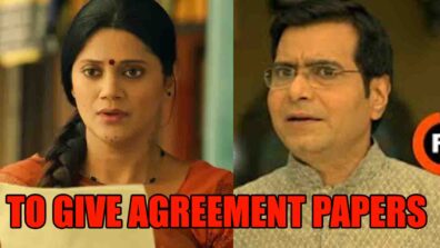 Pushpa Impossible: Pushpa to give agreement papers to Bapodra on one condition