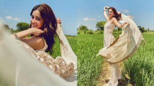 “Pyaar hota hai deewana sanam,” Ananya Panday recreating the iconic character Simran from DDLJ