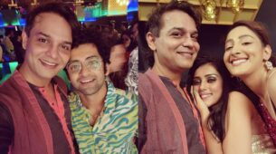 Radhakrishn 1000 Episodes Celebration: Sumedh Mudgalkar, Mallika Singh caught all in all fun with crew