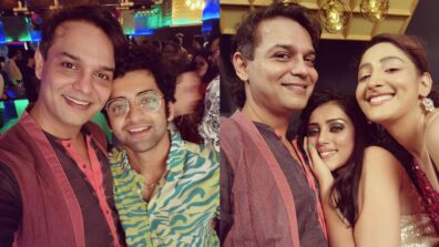 Radhakrishn 1000 Episodes Celebration: Sumedh Mudgalkar, Mallika Singh caught all in all fun with crew