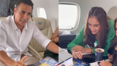 Raksha Bandhan: Akshay Kumar And His On-Screen Sisters Play Ludo On Their Private Jet To Indore