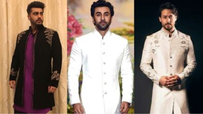 Ranbir Kapoor, Tiger Shroff, and Arjun Kapoor’s Charming Traditional Outfits