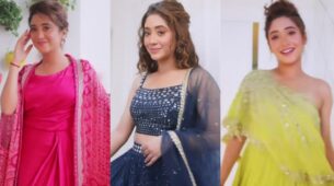 Rang Saari: Shivangi Joshi gives her fashion an Indo-western twist, flaunts stylish avatars like queen