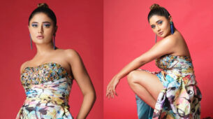 Rashami Desai flaunts sensuous pair of legs in multicolored slit outfit, you will start crushing