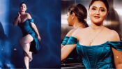 Hot Video: Rashami Desai Looks Electrifying In Blue Off-Shoulder Thigh High Slit Gown