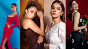 Red Carpet On Fire: From Shehnaaz Gill to Mouni Roy, Amruta Khanvilkar and Sharvari, here’s how our divas rocked their ‘award show’ vogue game