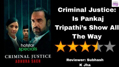 Review Of Criminal Justice: Is Pankaj Tripathi’s Show All The Way