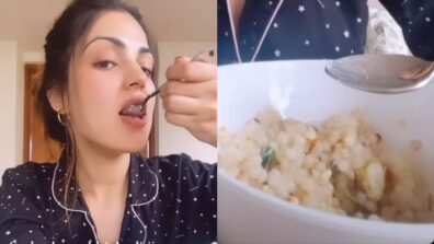 Rhea Chakraborty Share A Cute Story Indulging Sabudana Khichdi And Here’s The Recipe