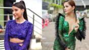 Rubina Dilaik Or Nora Fatehi: Which Diva Rocks The Sequin Party Wear Gown Look Perfectly?