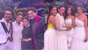 Rupali Ganguly With Bharti Singh, Haarsh Limbachiyaa And Gaurav Khanna On The Sets Of ‘RavivaarWithStarParivaar’ : Check Out