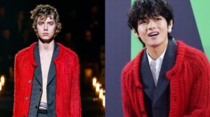 Same Outfits, Different Vibes: BTS’s V And A Runway Model Wore The Same Outfit But Gave Out Contradictory Vibes