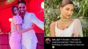 Sana Makbul gives Ankita Lokhande’s husband Vicky Jain a cute friendly hug on birthday, Erica Fernandes says, “I missed it…”