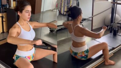 Sara Ali Khan Enjoys Pilates And Inspires Us To Stay Fit And Healthy