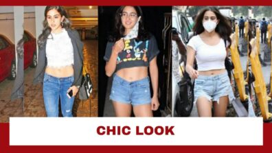 Sara Ali Khan’s Best Chic Looks In Crop Top & Denims: See Here