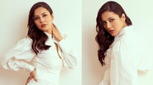 Sassy Queen: Shehnaaz Gill Looks Hot In White Ensemble
