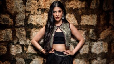 Sassy Queen Shruti Haasan Sizzles The Black Outfit, Giving Hottest Desi Looks