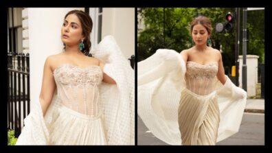 See how Hina Khan slays in her corsets