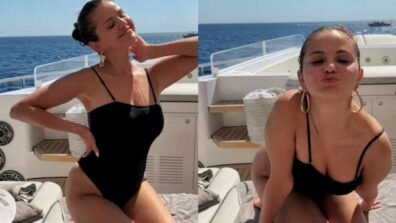 Selena Gomez’s jaw-dropping looks in a black swimsuit; check out!