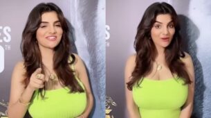 Video: When Anveshi Jain took over internet in neon green bodycon outfit