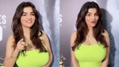 Video: When Anveshi Jain took over internet in neon green bodycon outfit