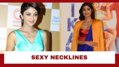 Shilpa Shetty’s Attractive Looks In Plunging Necklines: See Pics