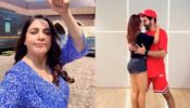 Shraddha Arya complains for getting called for shooting on Ganesh Chaturthi, Dheeraj Dhoopar grooves to Hrithik Roshan’s ‘Bang Bang’