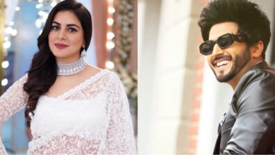 Shraddha Arya dons sensuous white transparent saree, Dheeraj Dhoopar can’t stop smiling