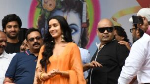 Shraddha Kapoor Spotted In Thane For Janmashtami Festival To See Dahi Handi Competition