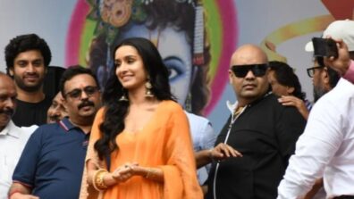 Shraddha Kapoor Spotted In Thane For Janmashtami Festival To See Dahi Handi Competition