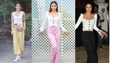 Shraddha Kapoor VS Kiara Advani VS Kriti Sanon: Who looked better in white ribbed crop top?