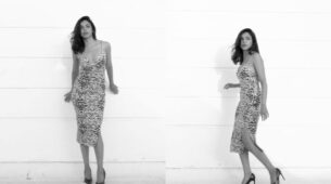 Shriya Pilgaonkar Looked Breathtaking In The New Monochromatic Pictures With Her Doggy Jack: Take A Look