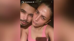 Shruti Haasan shares private pic with boyfriend from workout diaries, talks about staying together forever