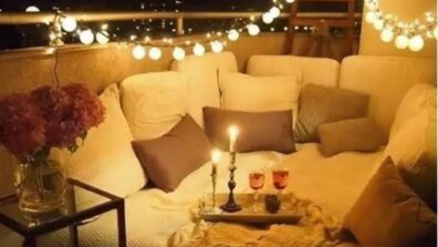 Simple suggestions for preparing your balcony for a lovely at-home dating night