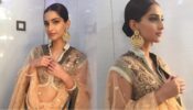 Sonam Kapoor flaunts timeless ‘pregnancy glow’ in golden transparent outfit, fans can’t stop crushing