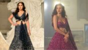 Starry Nights: Sara Ali Khan and Disha Patani glitter in sequinned ethnic lehenga