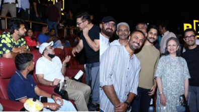 Suresh Raina Spotted At Screening Of Laal Singh Chaddha With Virender Sehwag And Aamir Khan