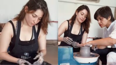 Tamannaah Bhatia Indulging In Pottery Activity: See Video