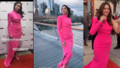 Tamannaah Bhatia looks like ‘Barbie Doll’ in pink bodycon outfit, see pics