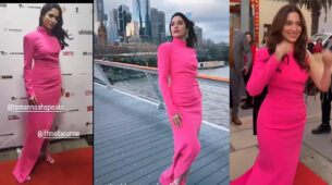 Tamannaah Bhatia looks like ‘Barbie Doll’ in pink bodycon outfit, see pics