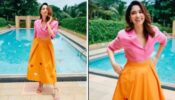Tamannaah Bhatia sporting playful colors of monsoon and flaunting flawless charm