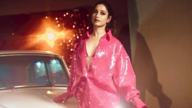 Tamannaah Bhatia’s “fascinating” outfits in a pink hue