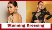 Tejasswi Prakash Looks Equally Stunning In Saree And Mini Dress