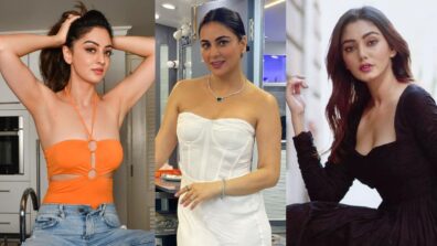 Television Hotties: Sandeepa Dhar, Shraddha Arya, And Sana Makbul Are Raising Mercury Levels In These Classic Designer Staples