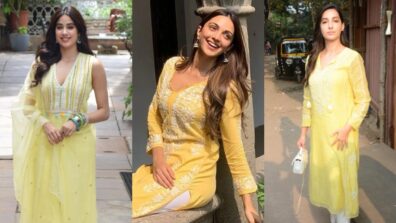 The city is bleeding yellow with actresses from Janhvi Kapoor, Nora Fatehi to Kiara Advani in the hot hue of ‘yellow’